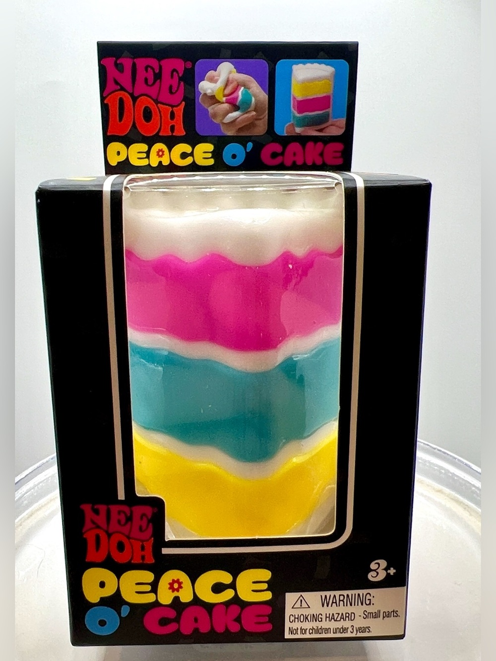 ✨RARE NEEDOH Peace O'Cake✨ Brand New, Authentic 🩷🩵💛
